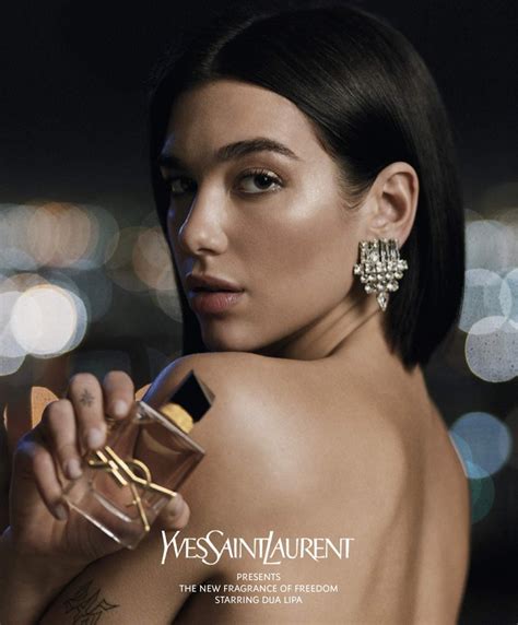 model in ysl perfume ad|yves Saint Laurent dua lipa.